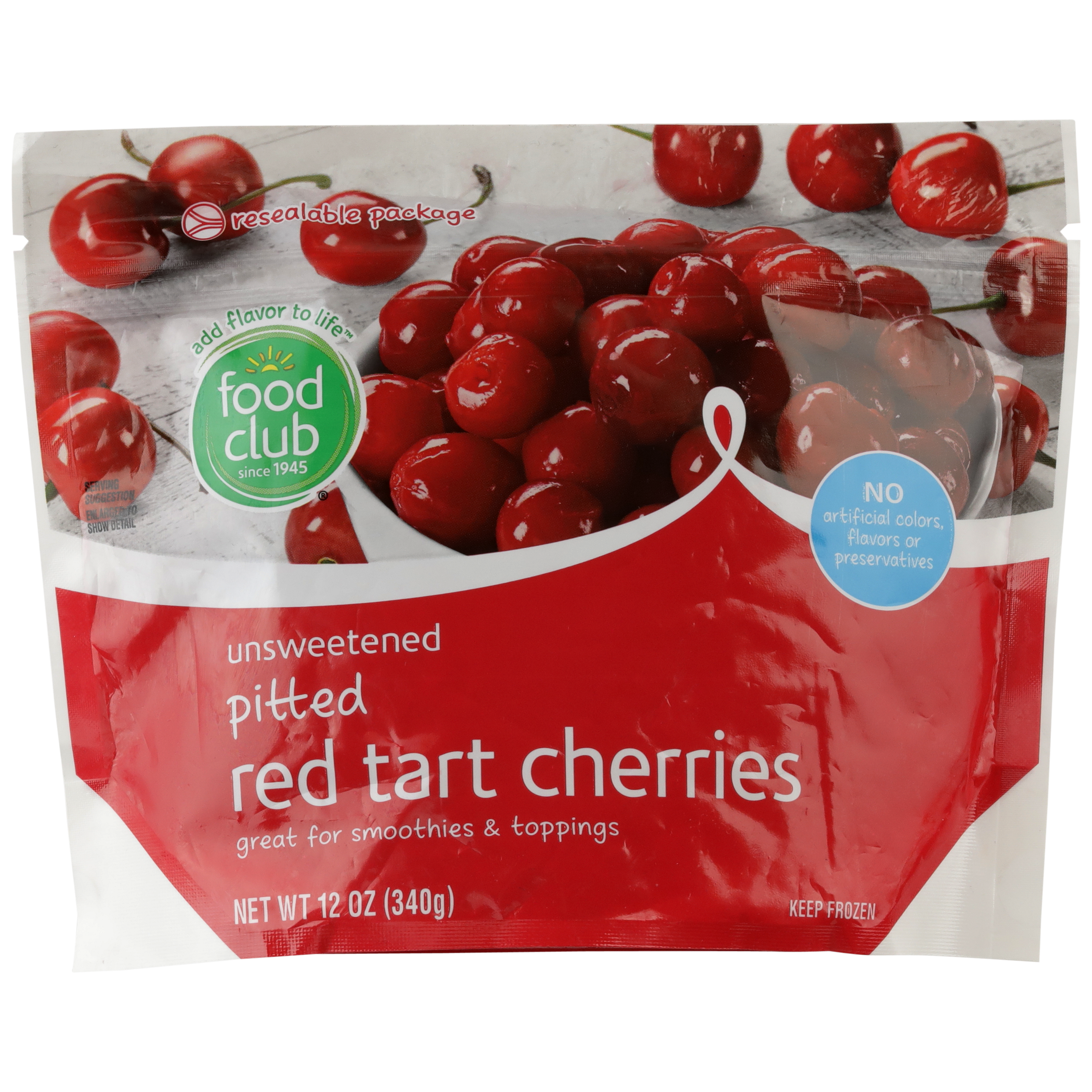 Unsweetened Pitted Red Tart Cherries