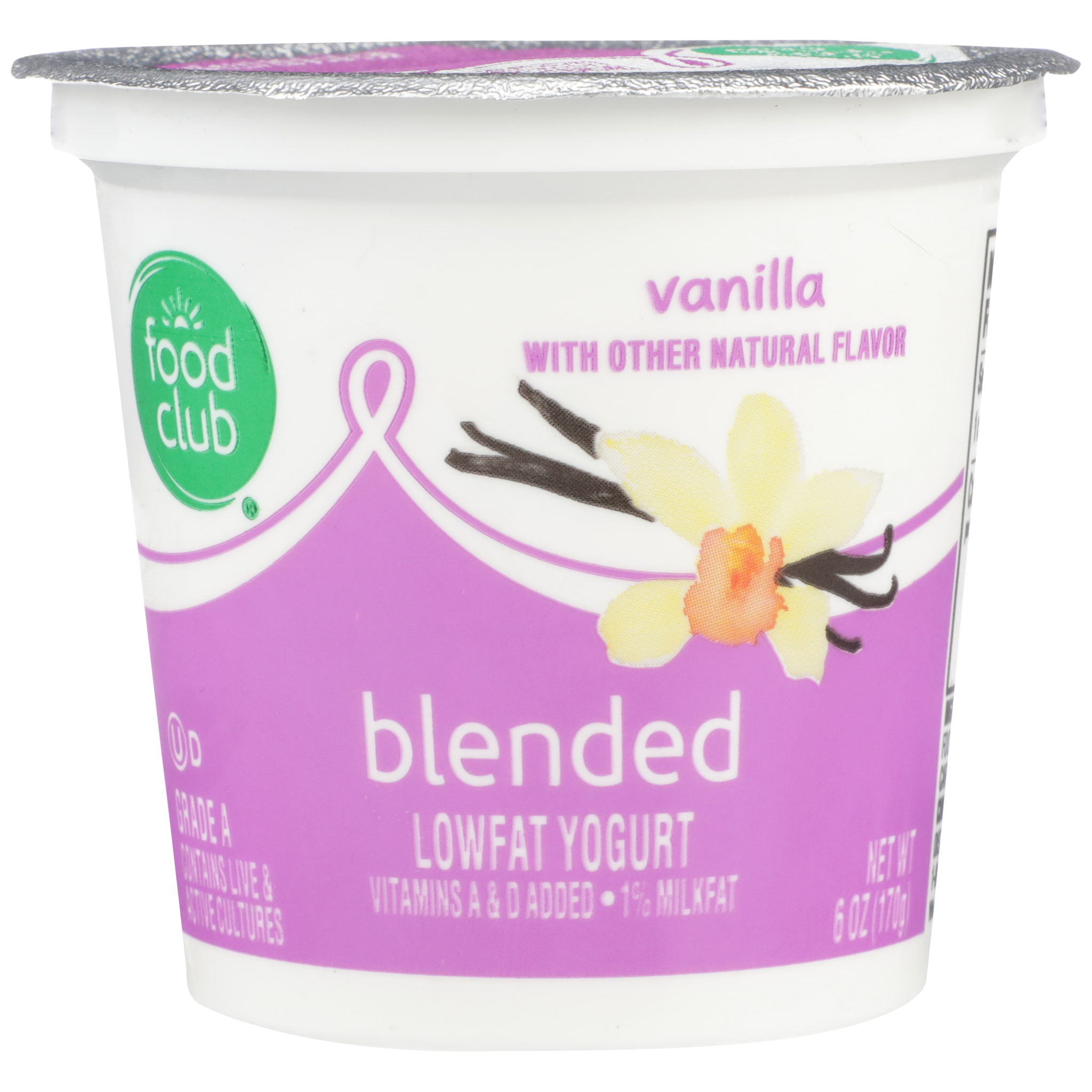 Vanilla Blended Lowfat Yogurt