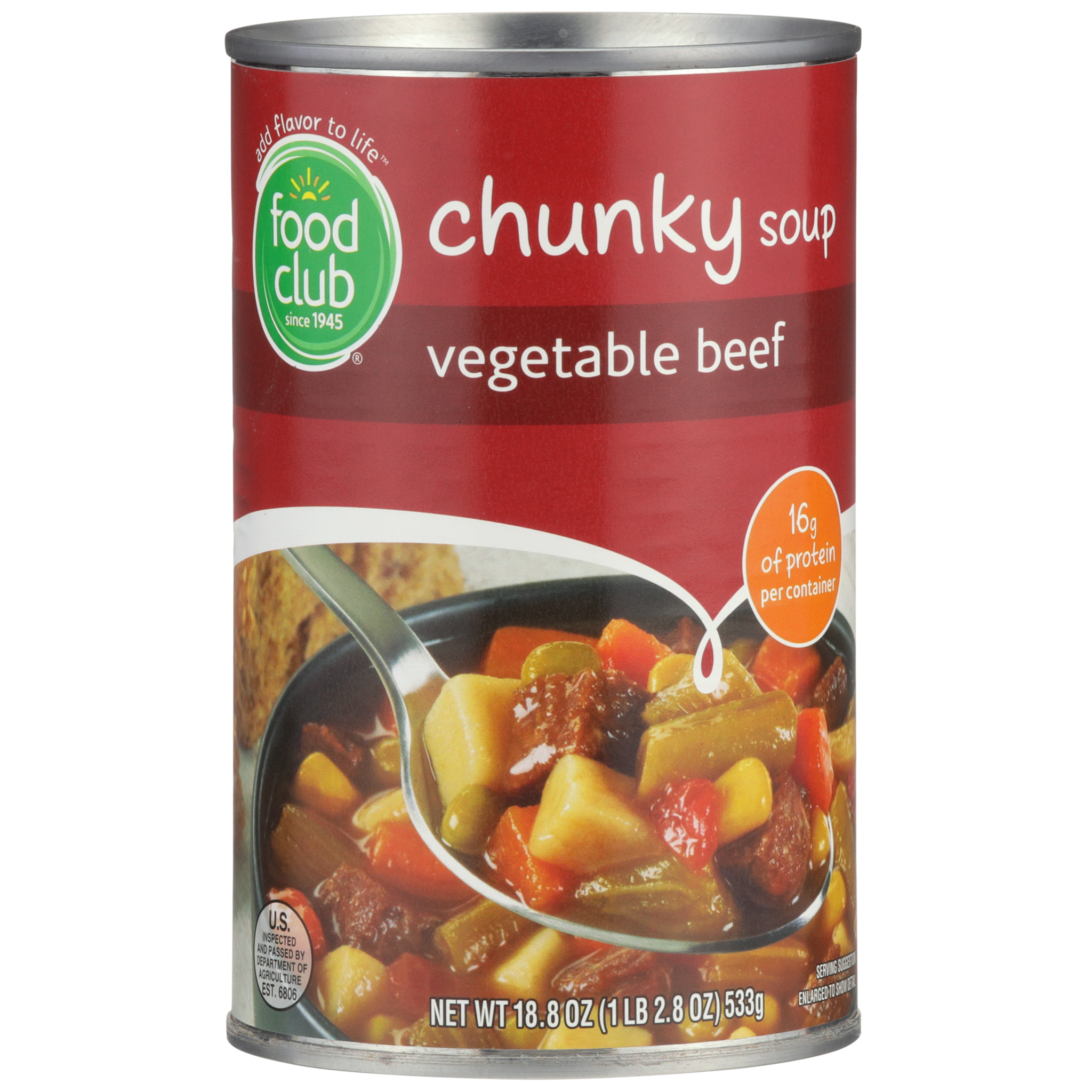 Vegetable Beef Chunky Soup