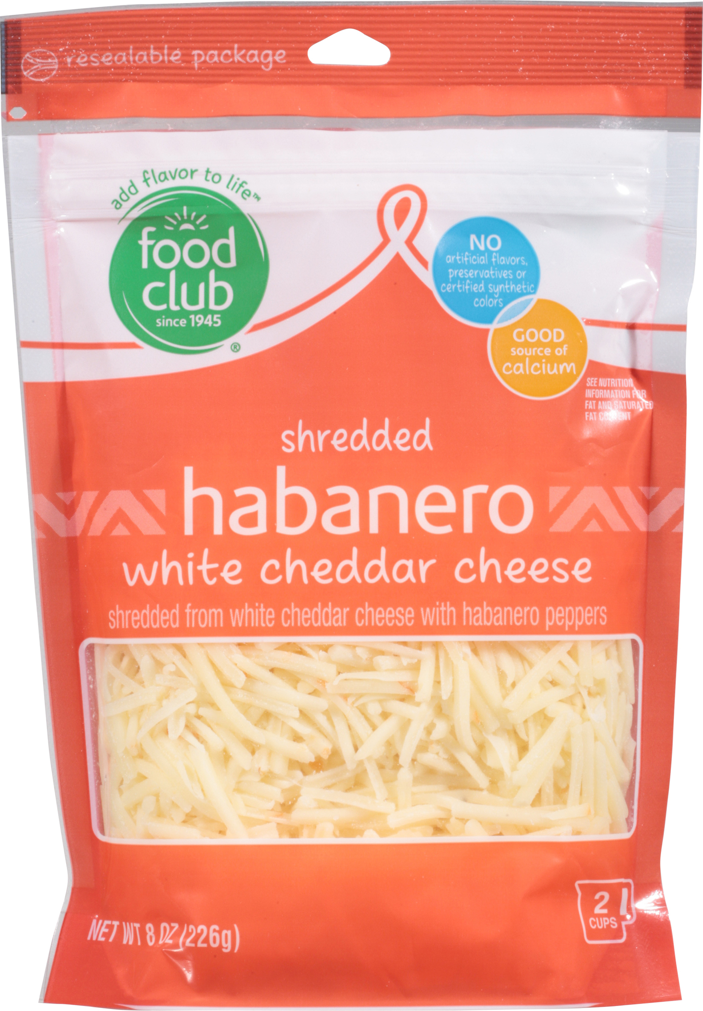 Habanero Shredded Cheese