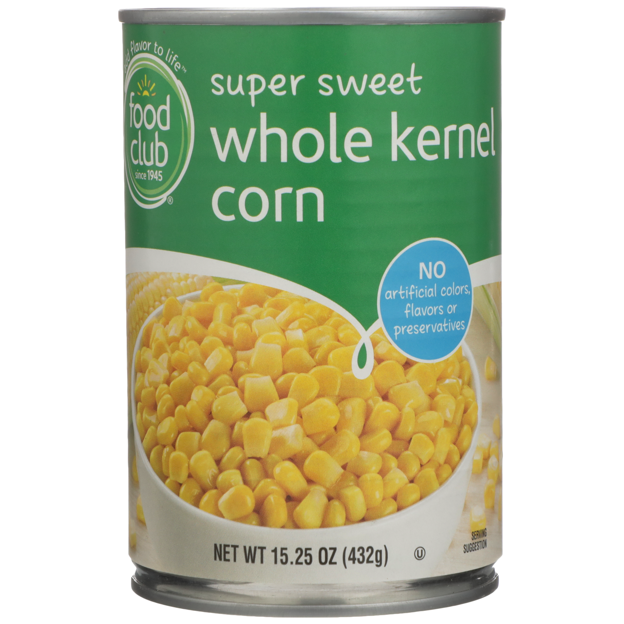 Super Sweet Whole Kernel Corn