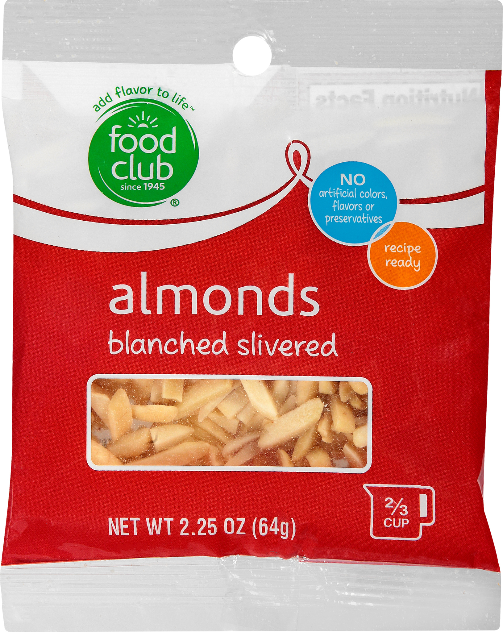 Blanched Slivered Almonds