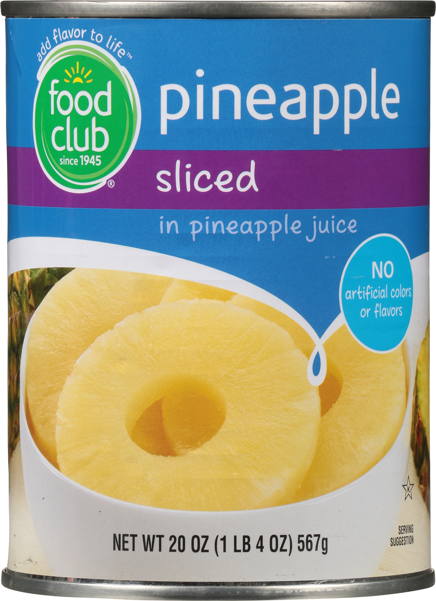 Sliced Pineapple