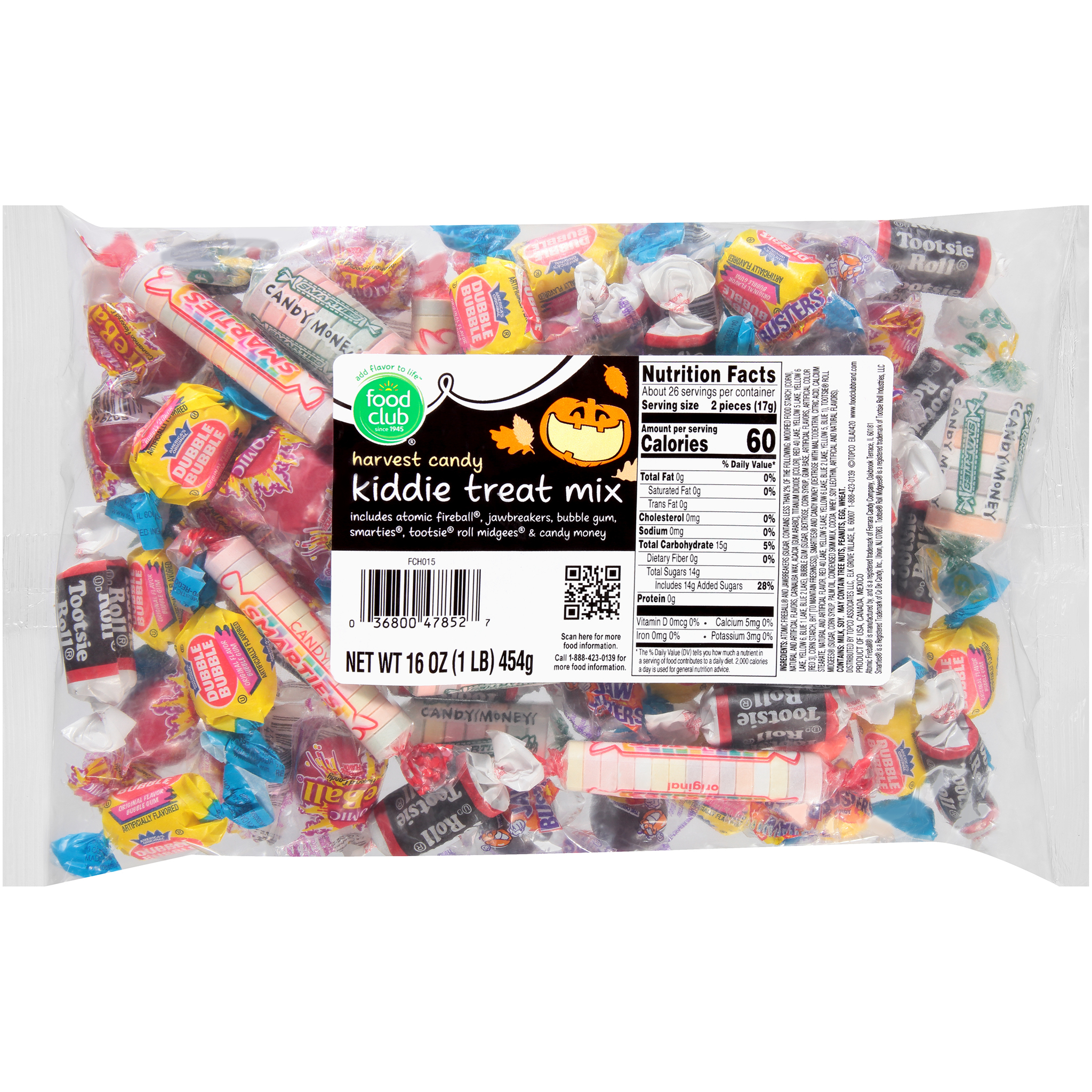 Candy Kiddie Treat Mix Harvest