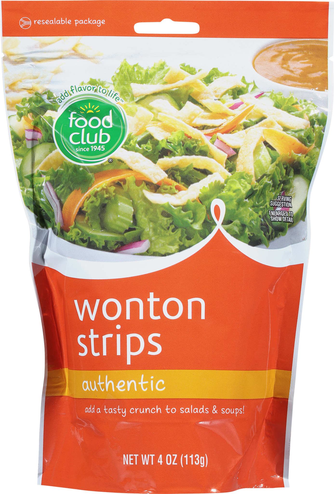 Authentic Wonton Strips