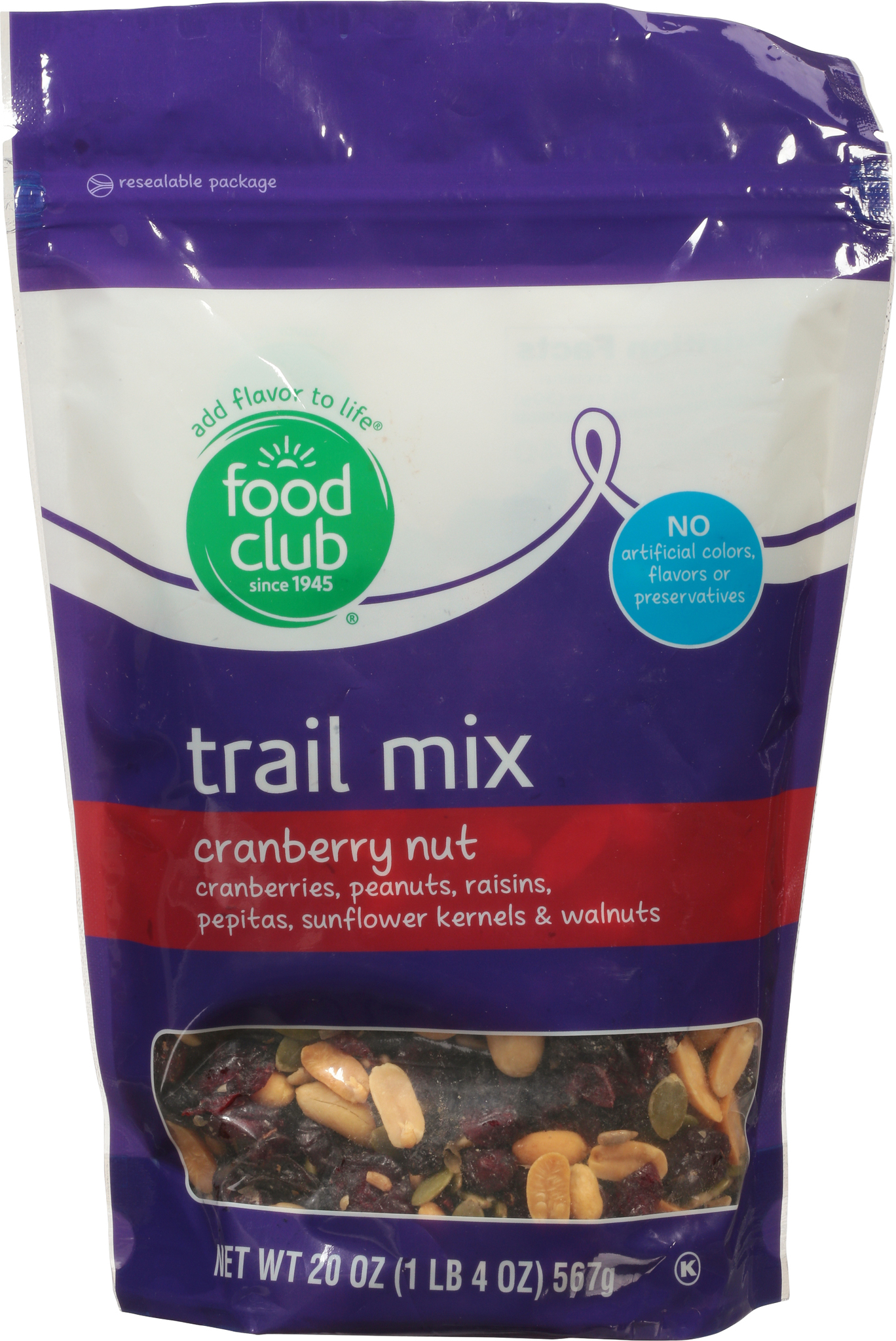 Cranberry Nut Trail Mix