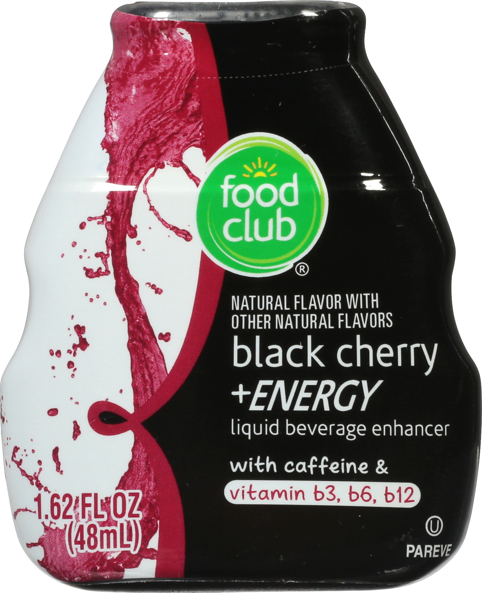 +Energy Black Cherry Liquid Beverage Enhancer