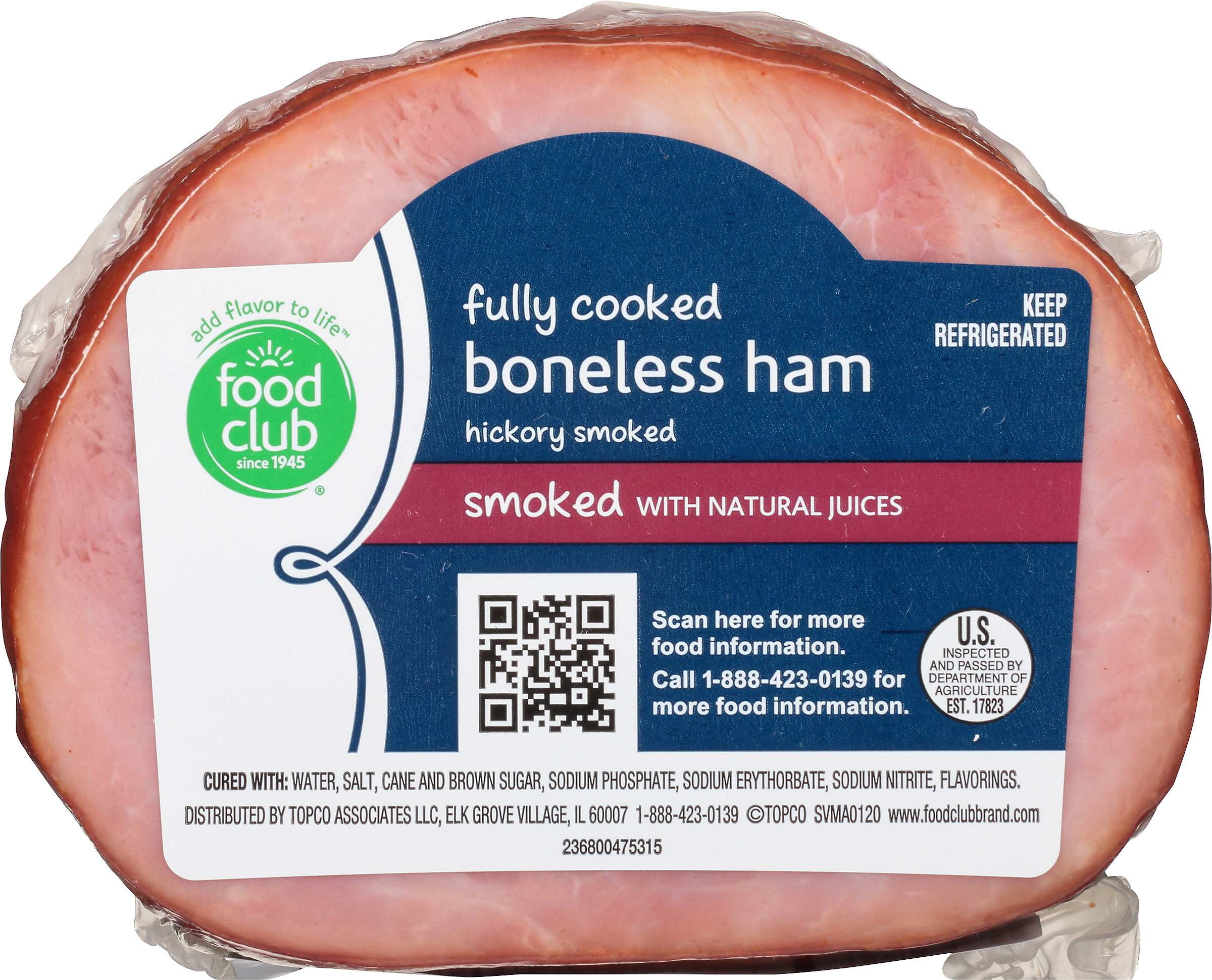 Hickory Smoked Boneless Ham