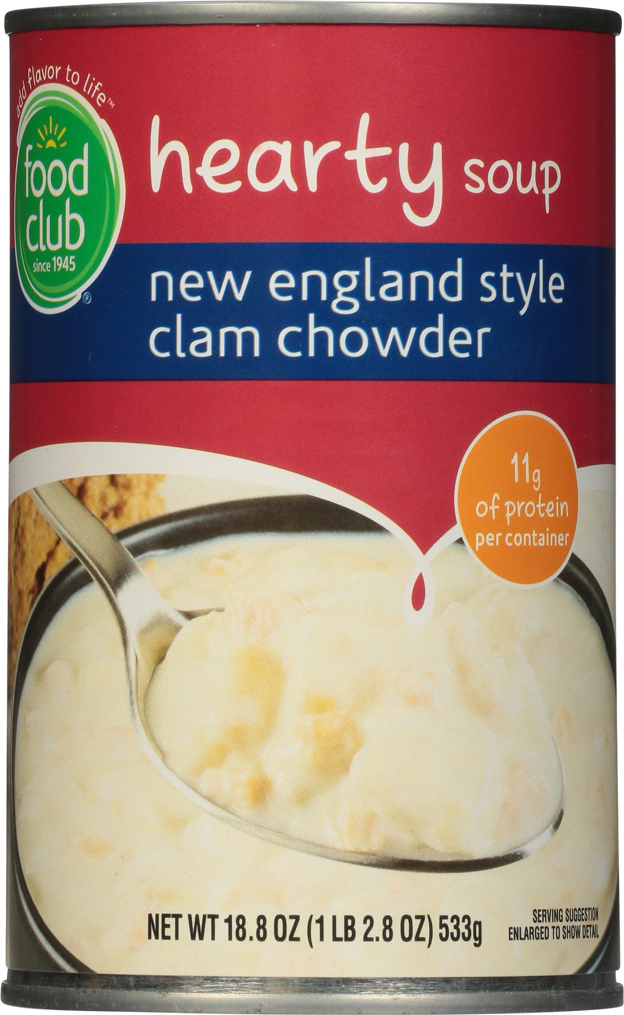 New England Style Clam Chowder Hearty Soup