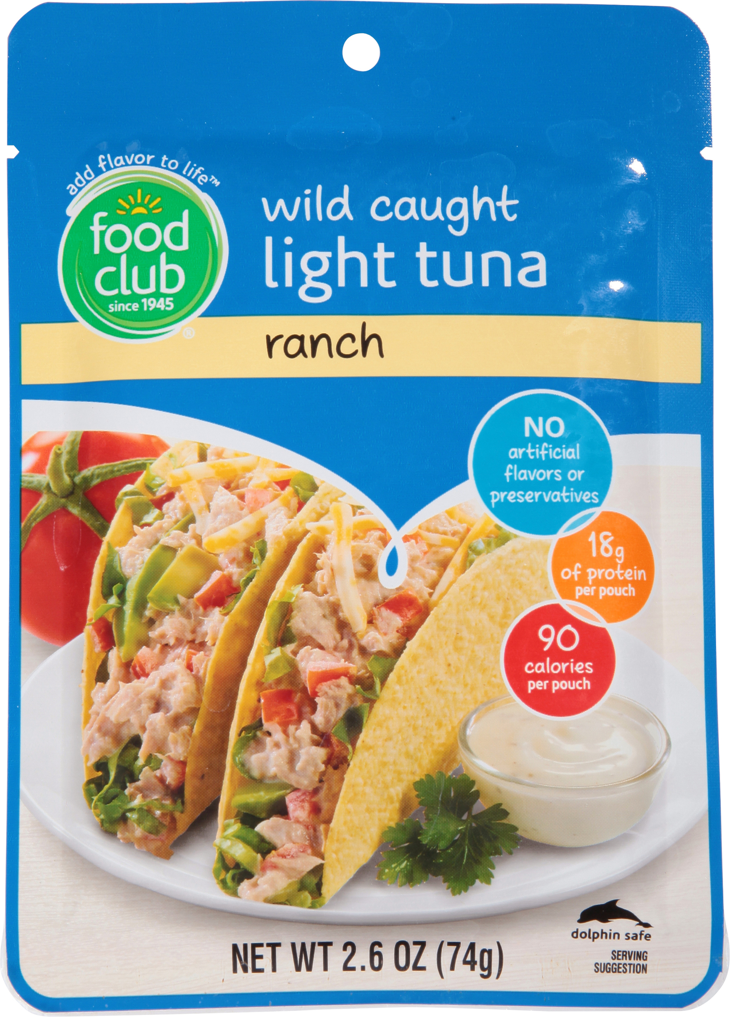 Wild Caught Light Ranch Tuna