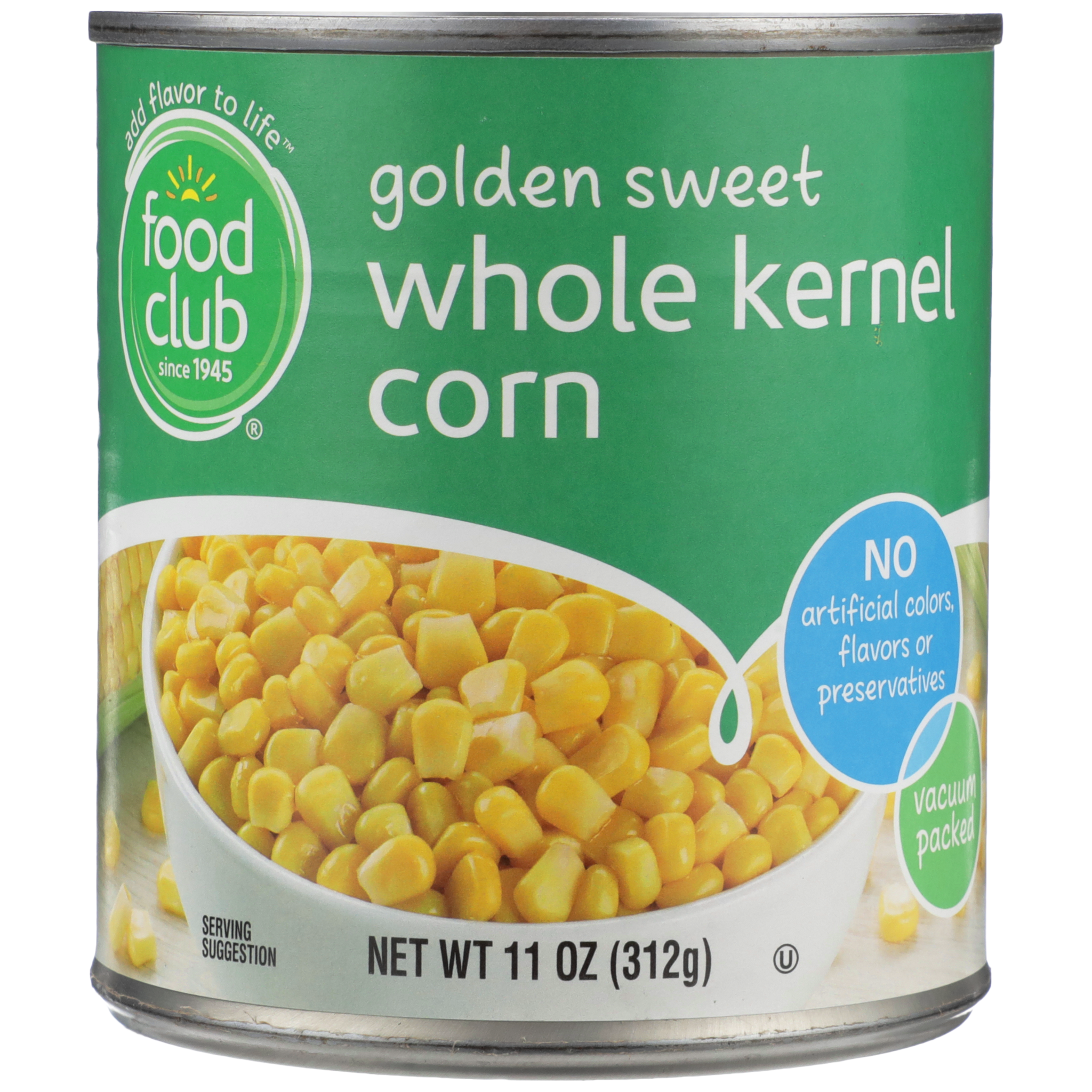 Golden Sweet Whole Kernel Corn