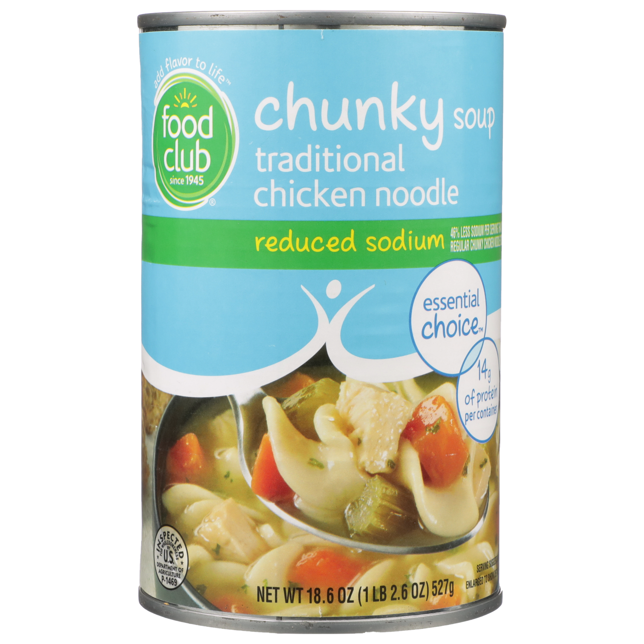 Reduced Sodium Traditional Chicken Noodle Chunky Soup