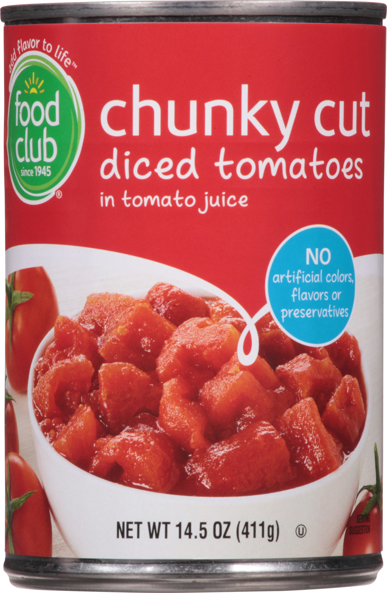 Chunky Cut Diced Tomatoes