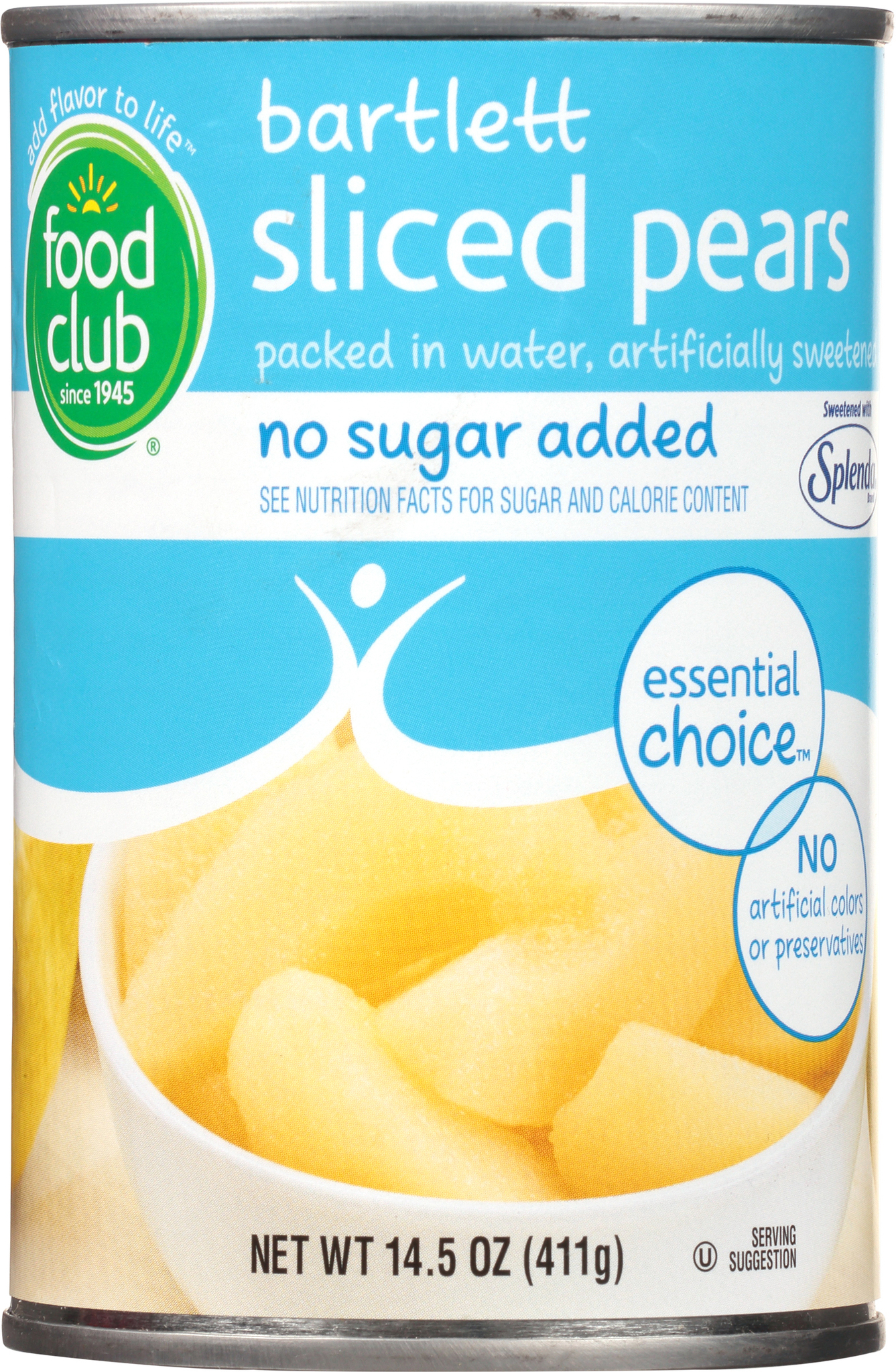 Essential Choice Sliced Bartlett Pears