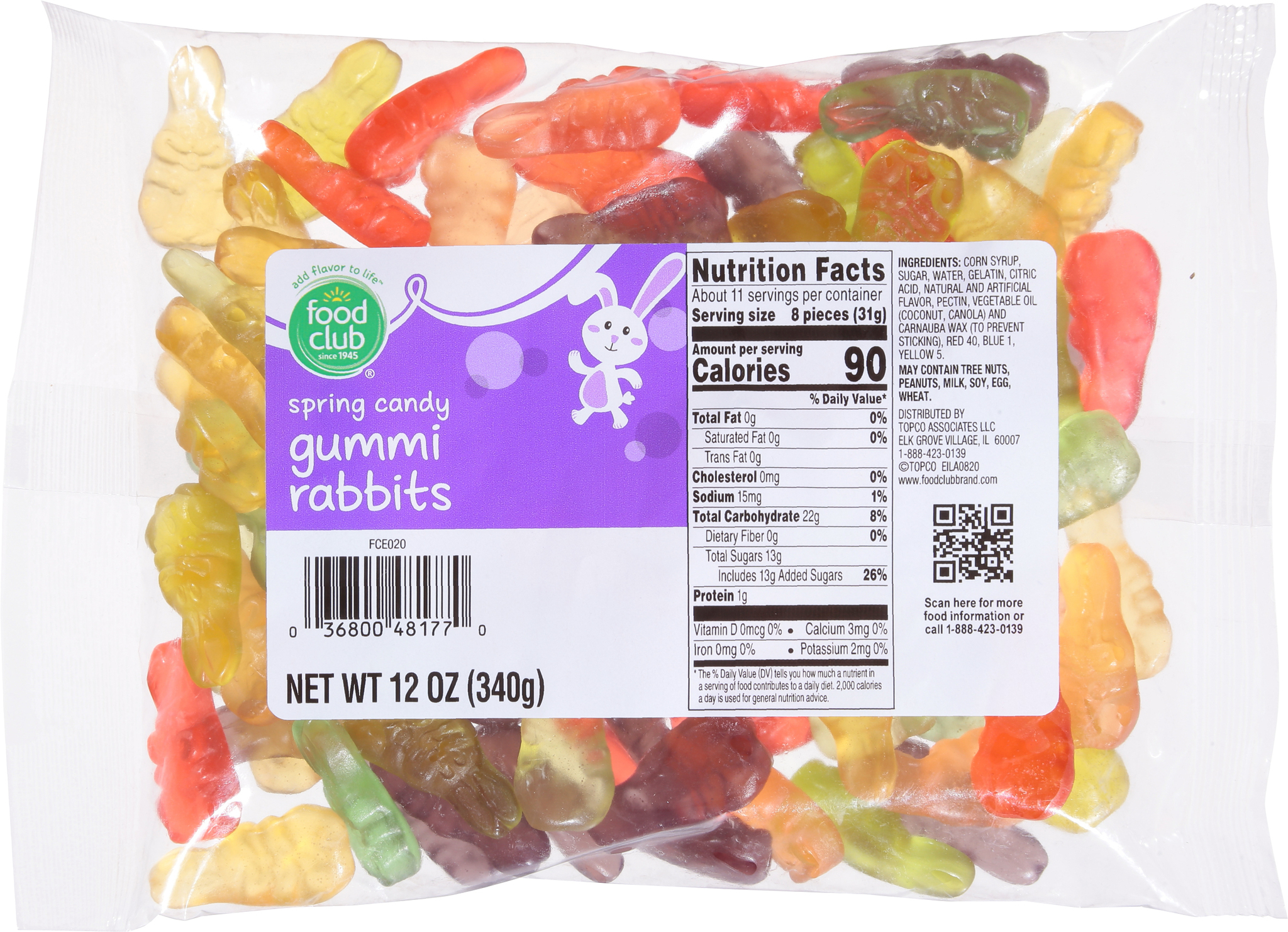 Spring Candy Gummi Rabbits