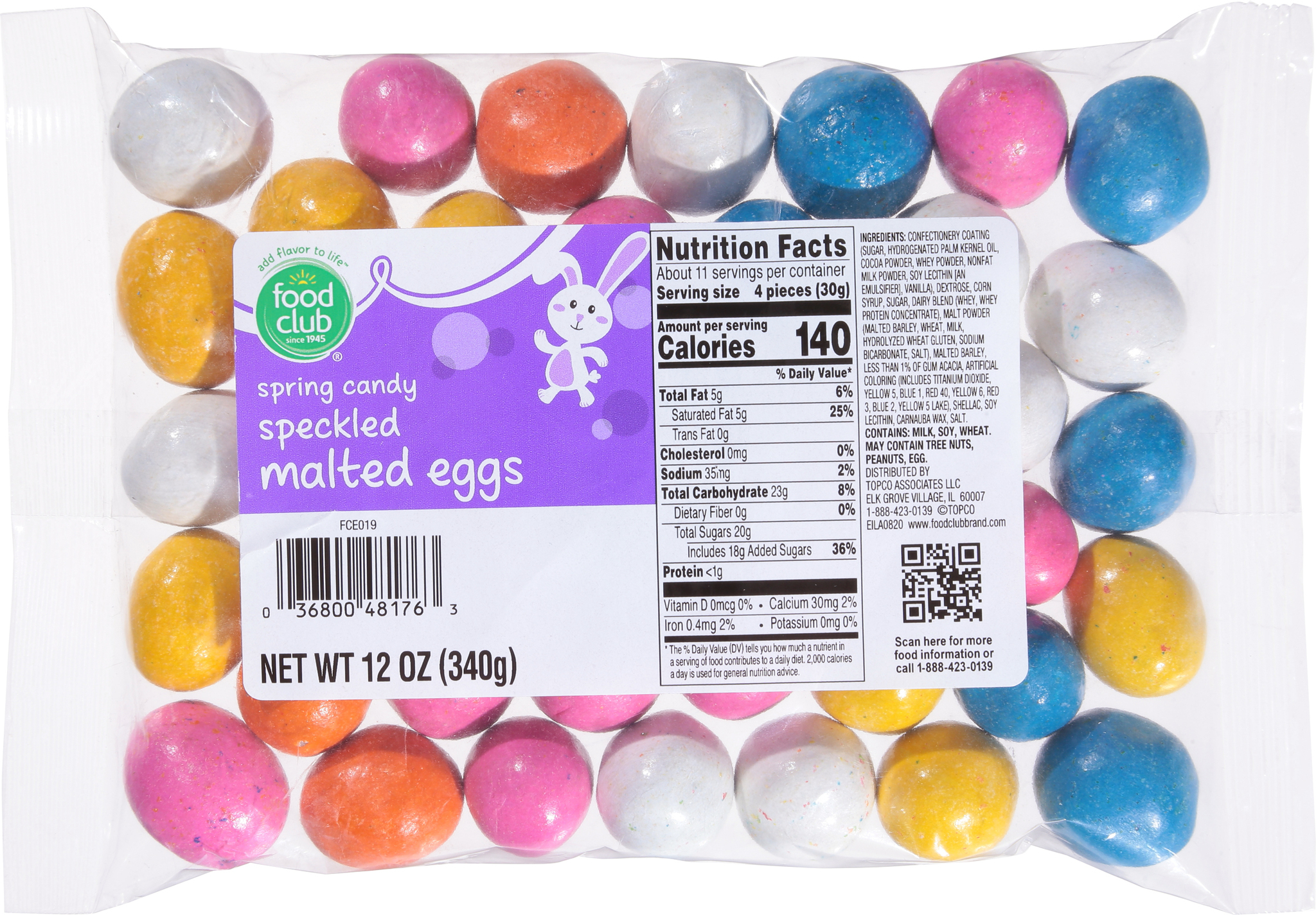 Spring Candy Speckled Malted Eggs