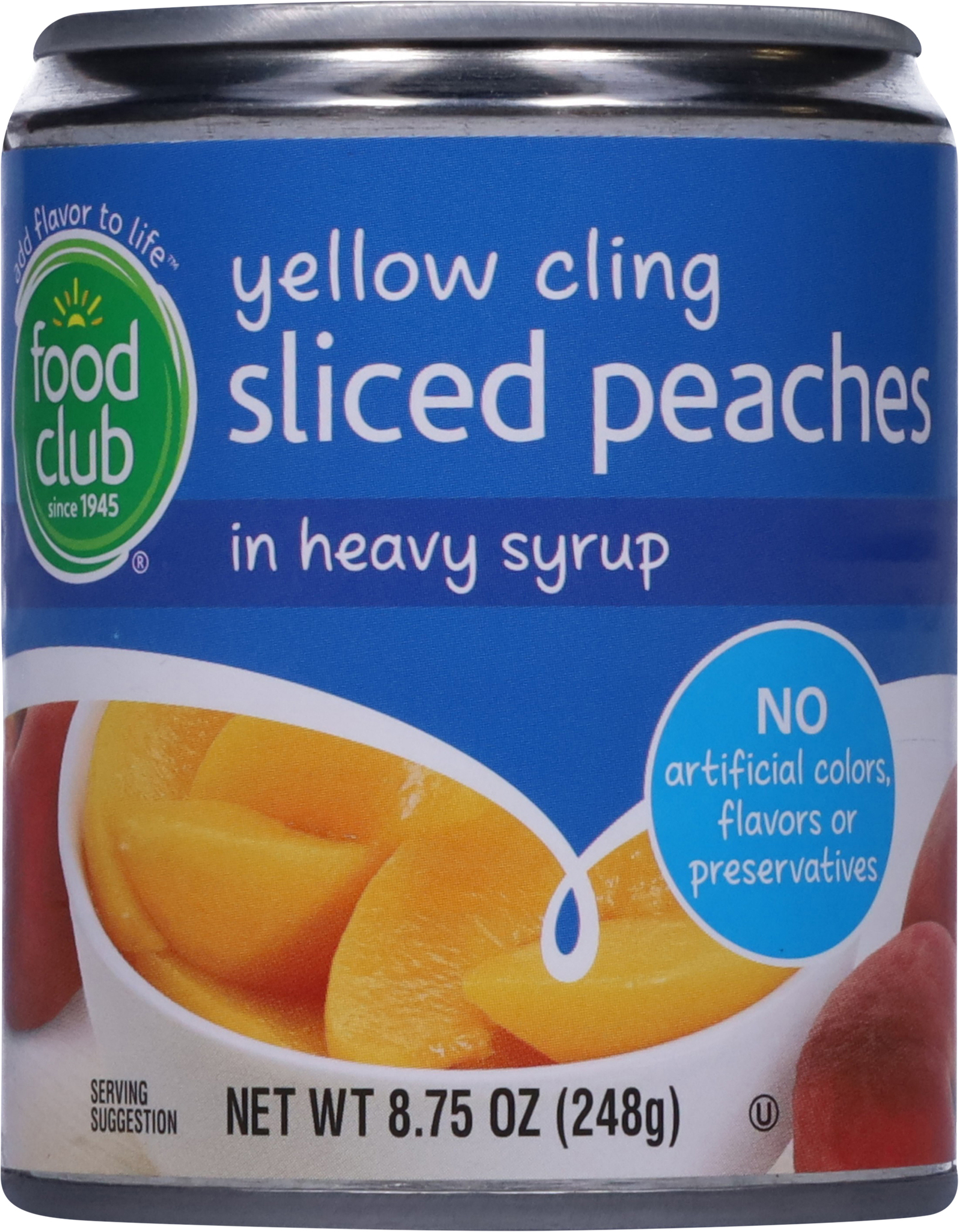 Yellow Cling Sliced Peaches in Heavy Syrup