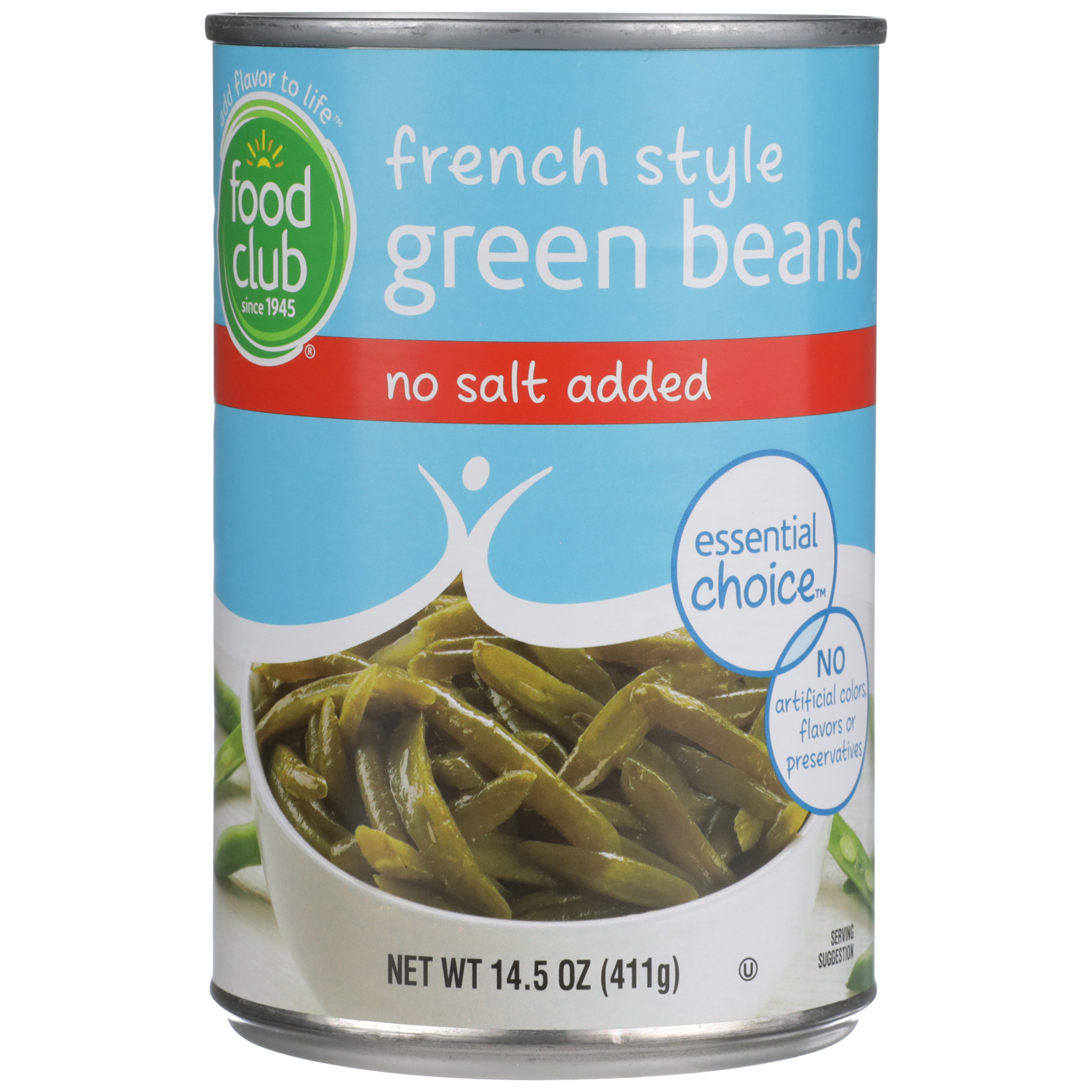 No Salt Added French Style Green Beans