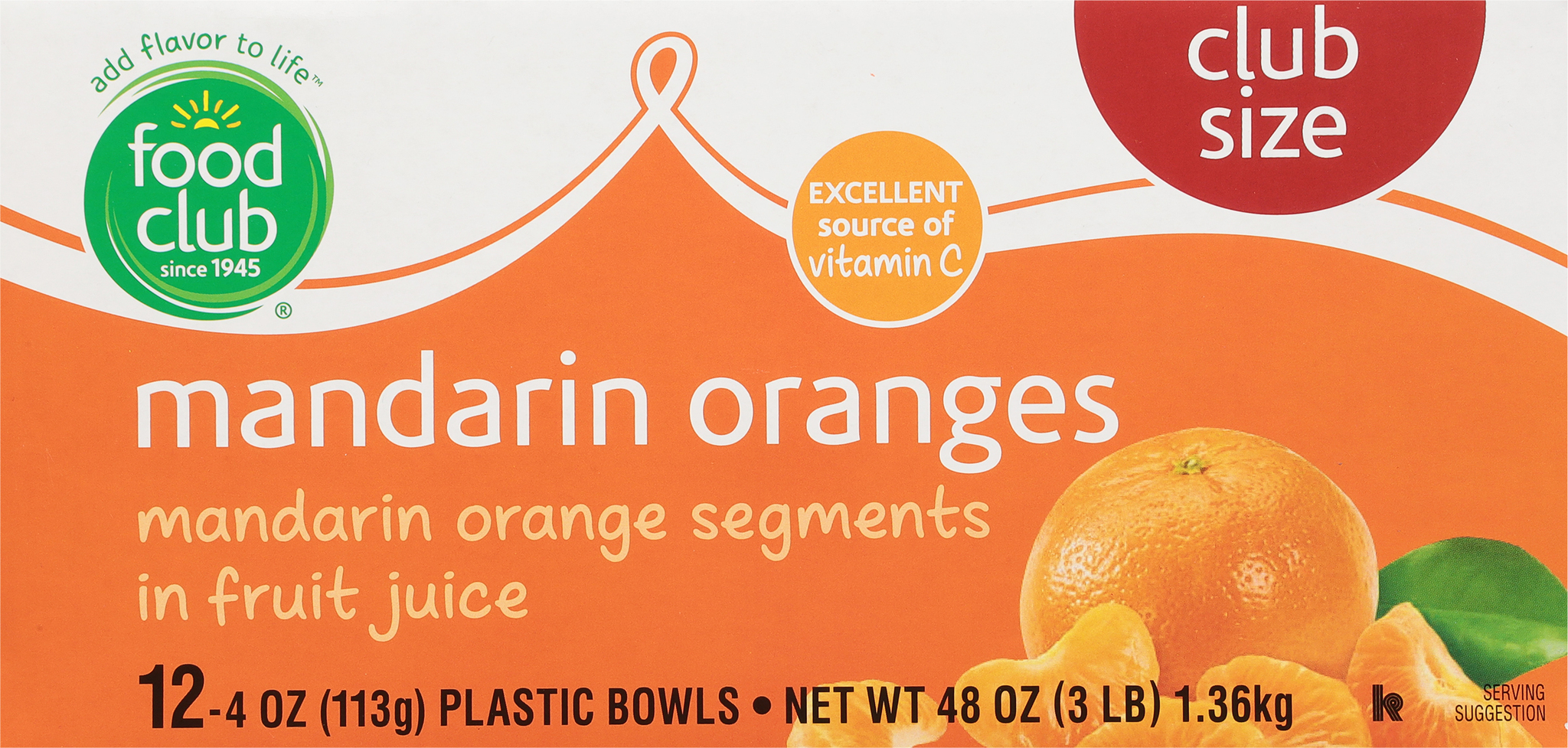 Club Size Mandarin Oranges