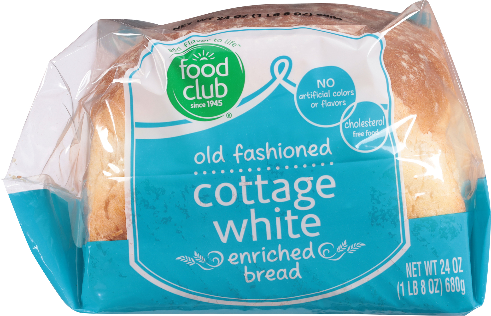 Old Fashioned Cottage White Enriched Bread