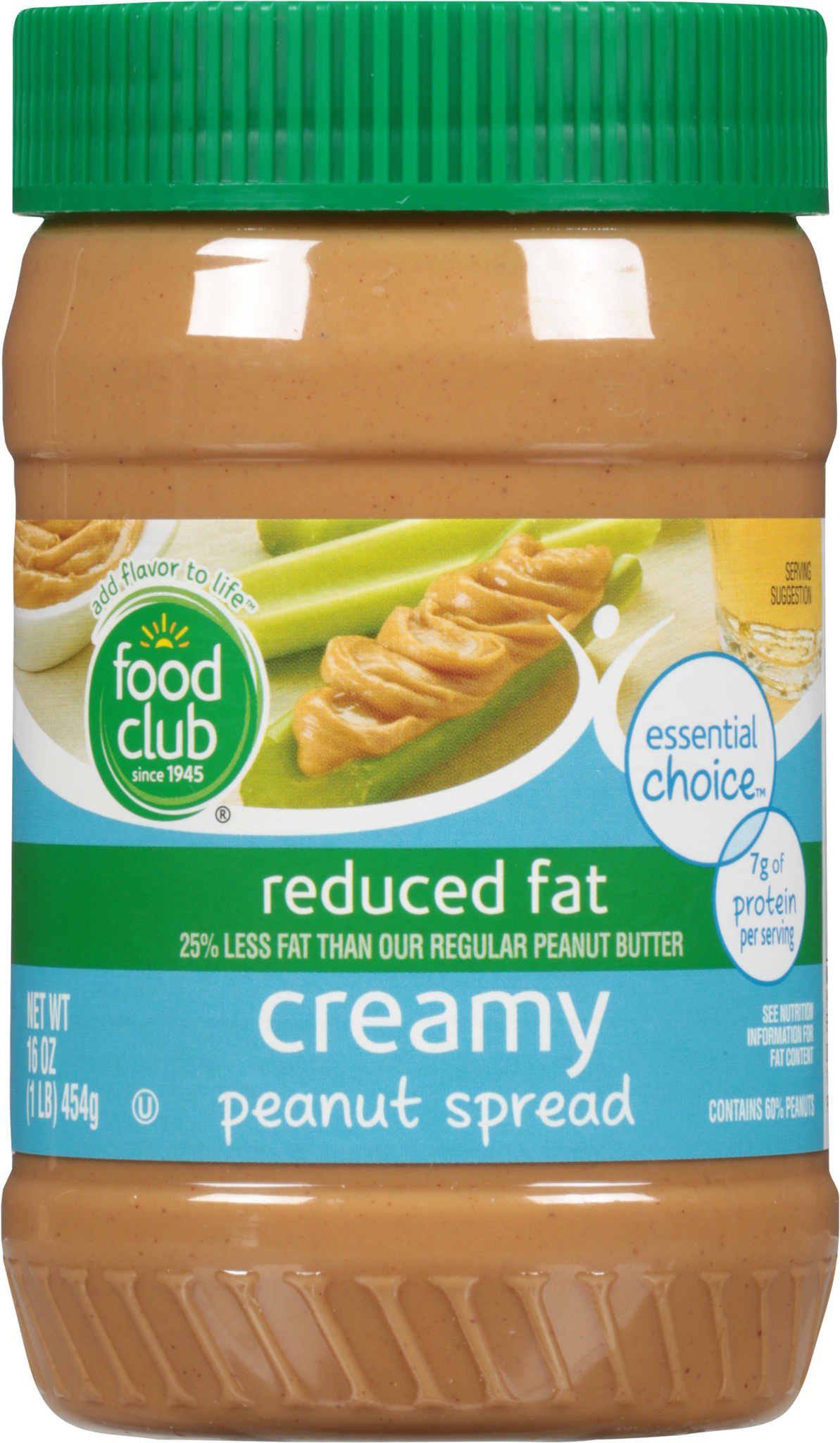 Reduced Fat Creamy Peanut Spread