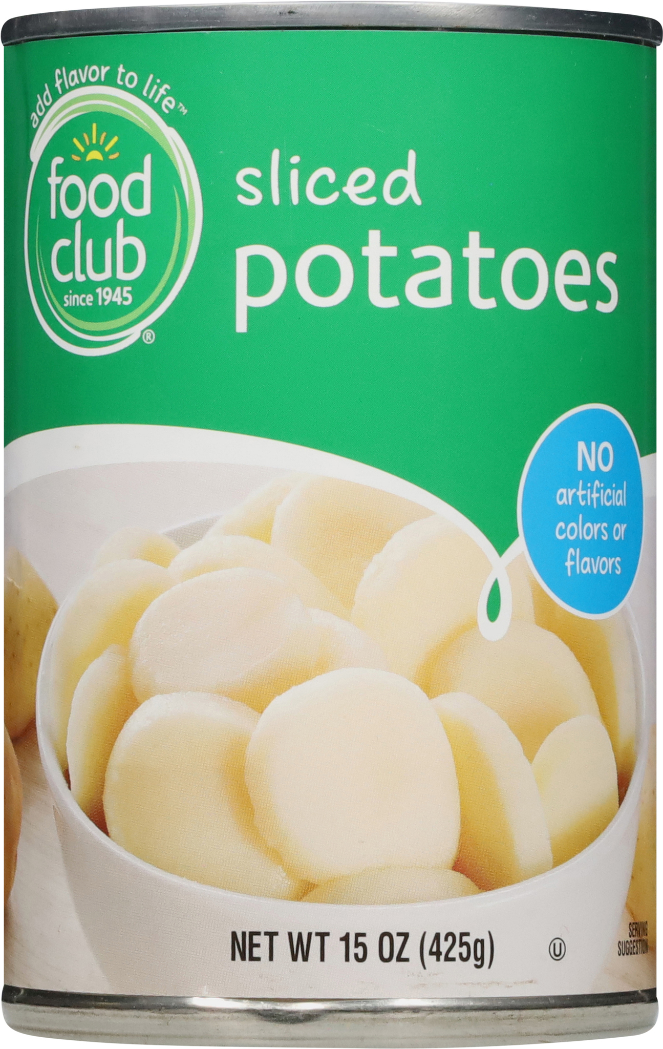 Sliced Potatoes