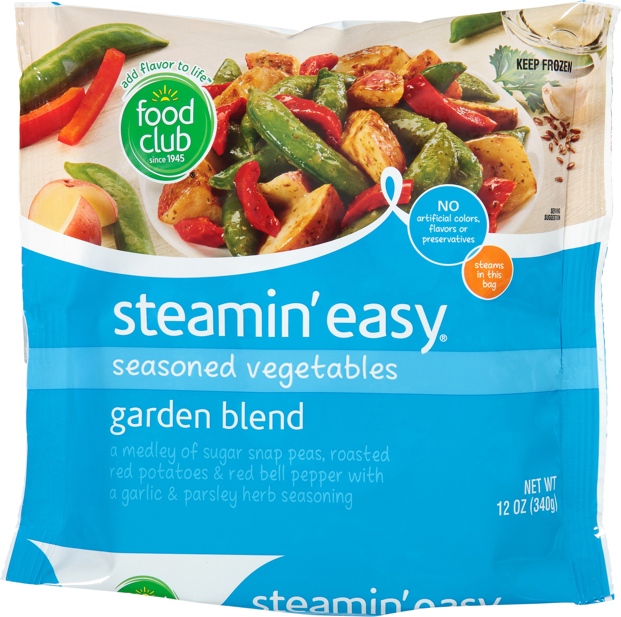 Steamin’ Easy Garden Blend Seasoned Vegetables