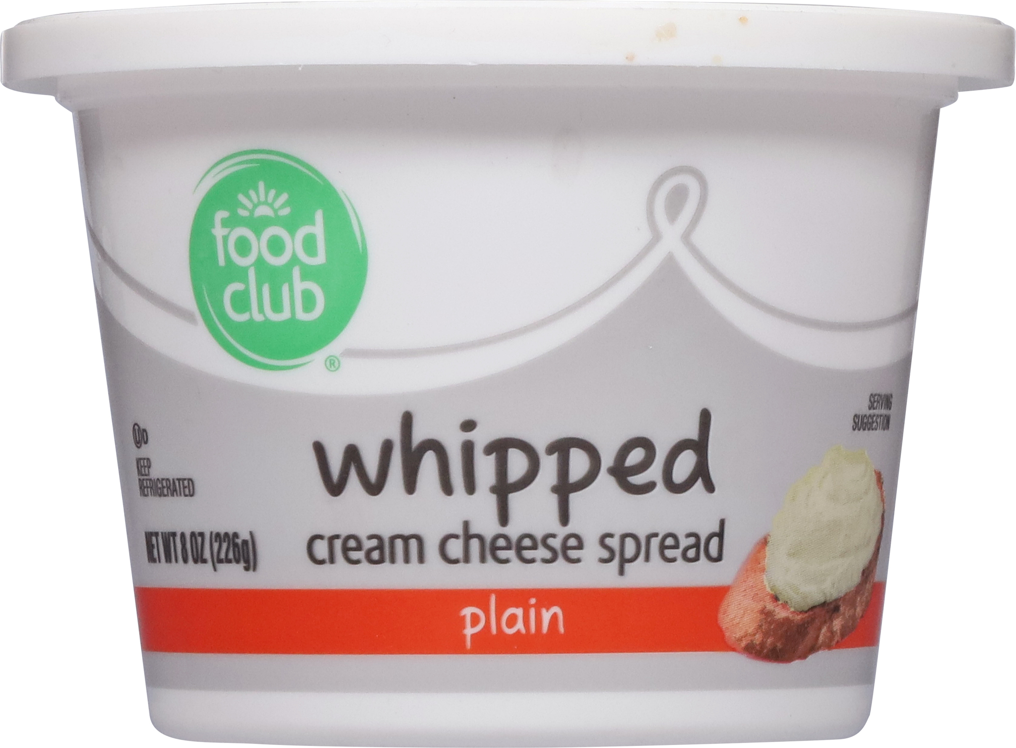 Whipped Plain Cream Cheese Spread