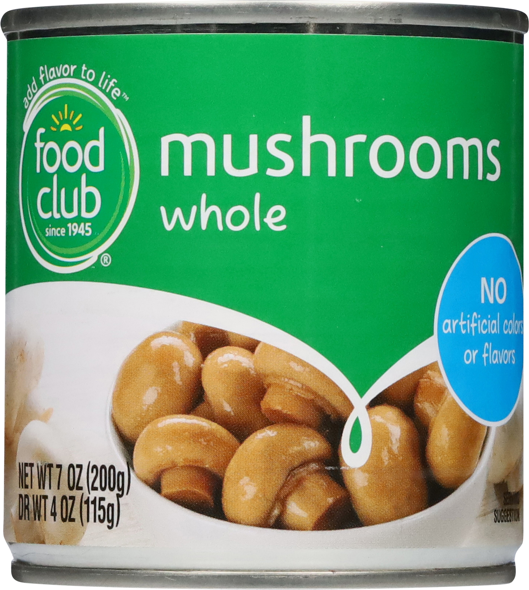 Whole Mushrooms