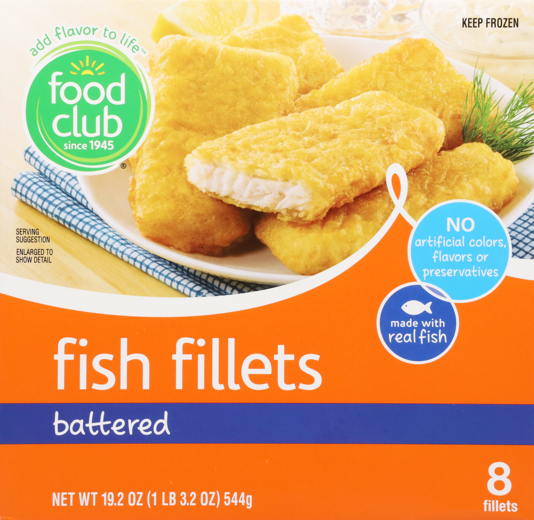 Battered Fish Fillets