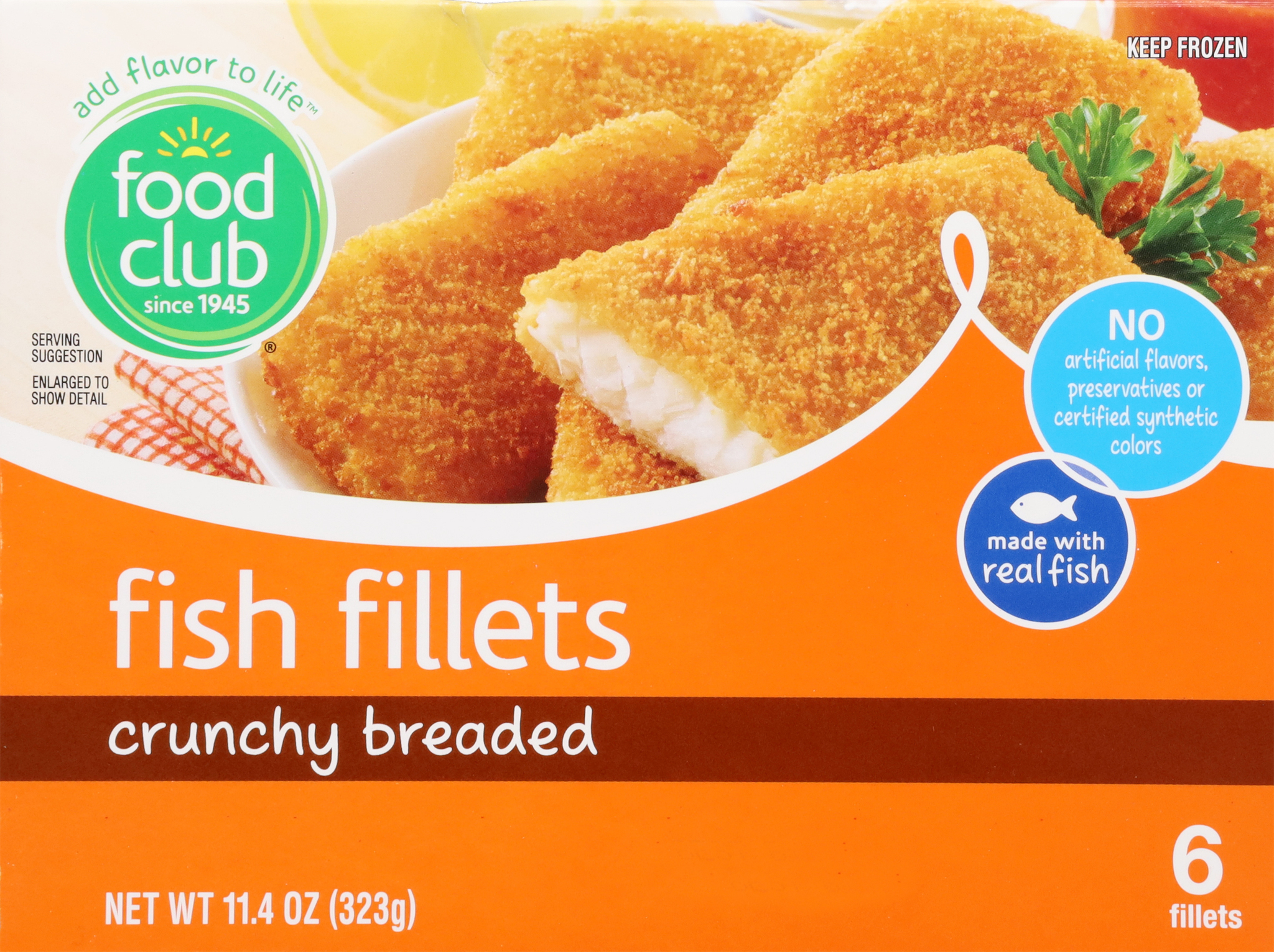 Crunchy Breaded Fish Fillets