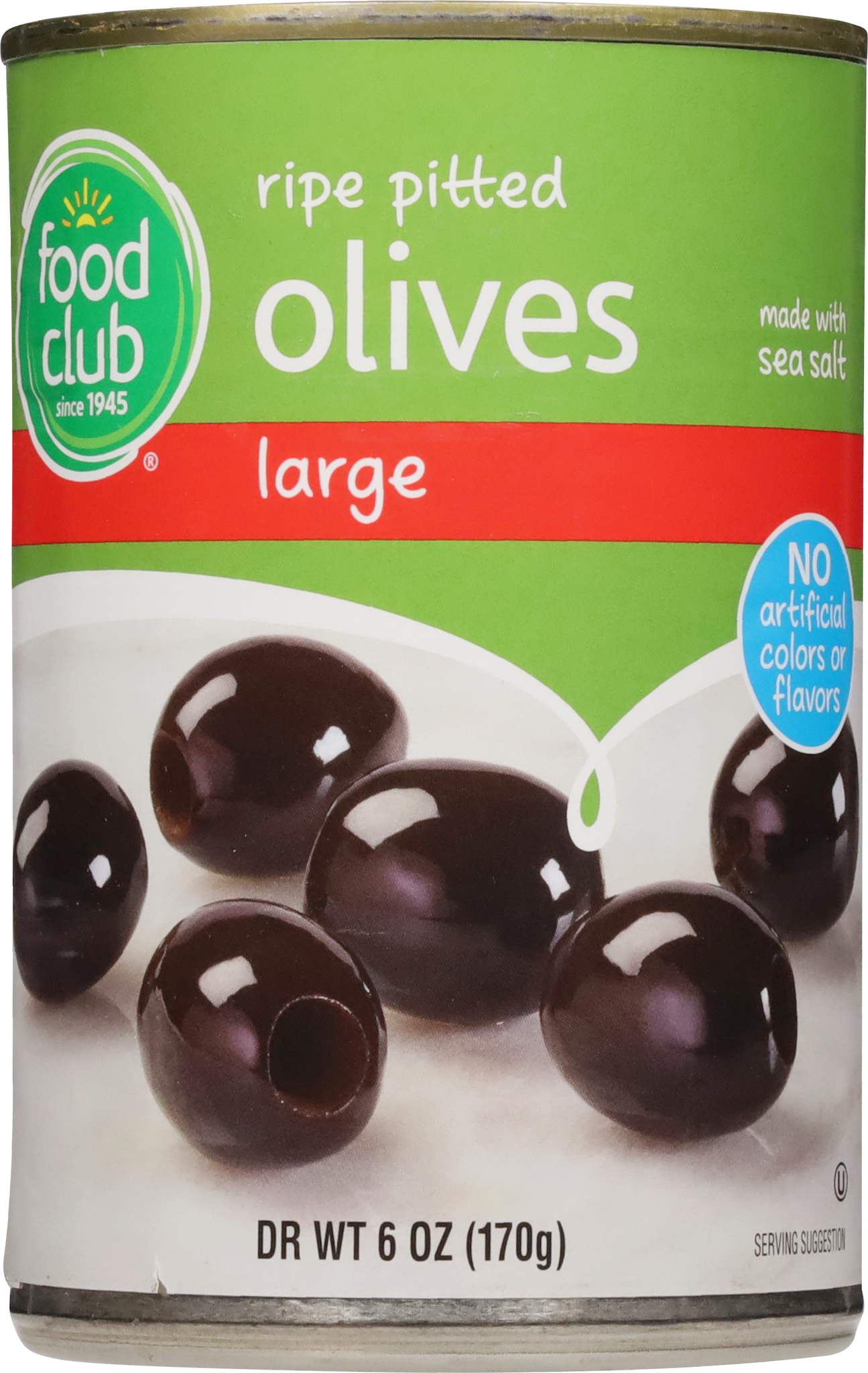 Ripe Pitted Large Olives