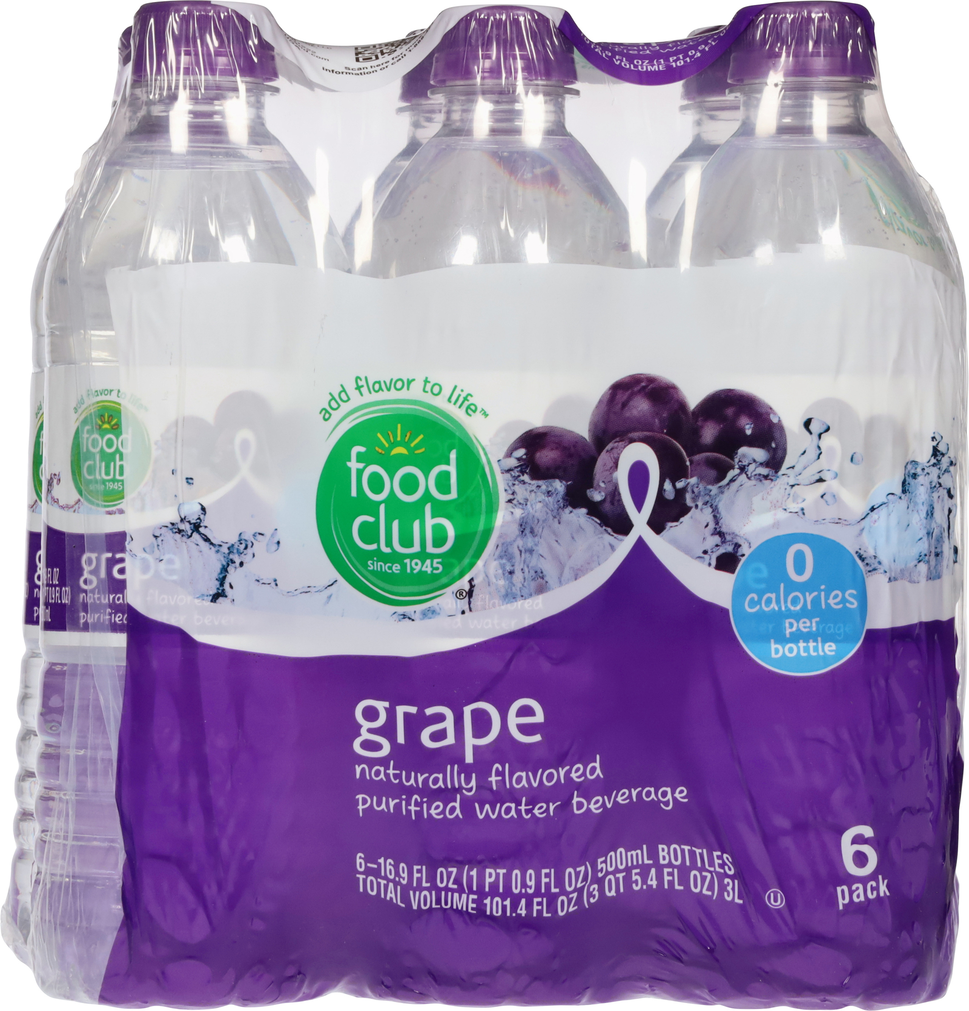 Grape Purified Water Beverage