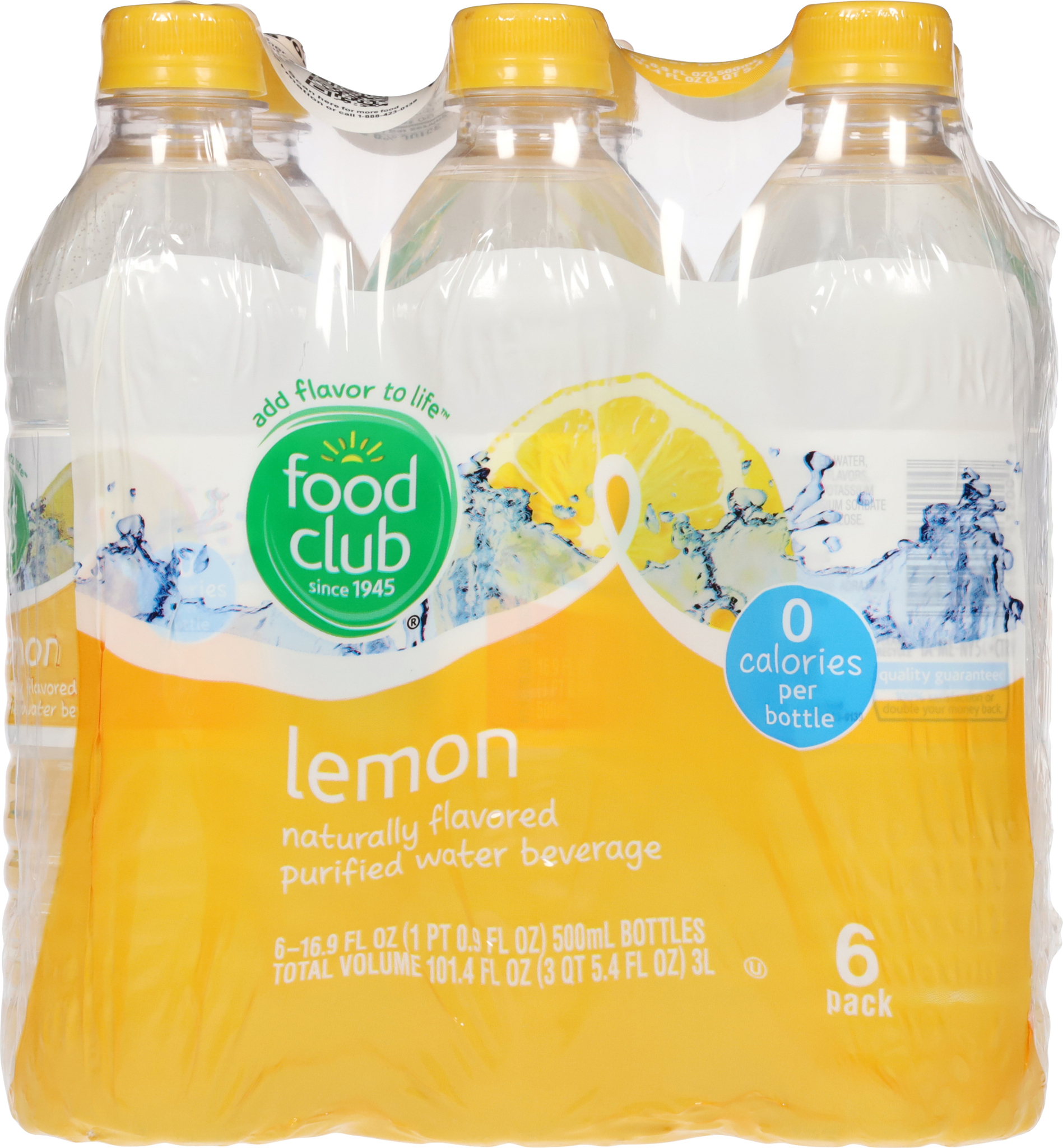 Lemon Purified Water Beverage