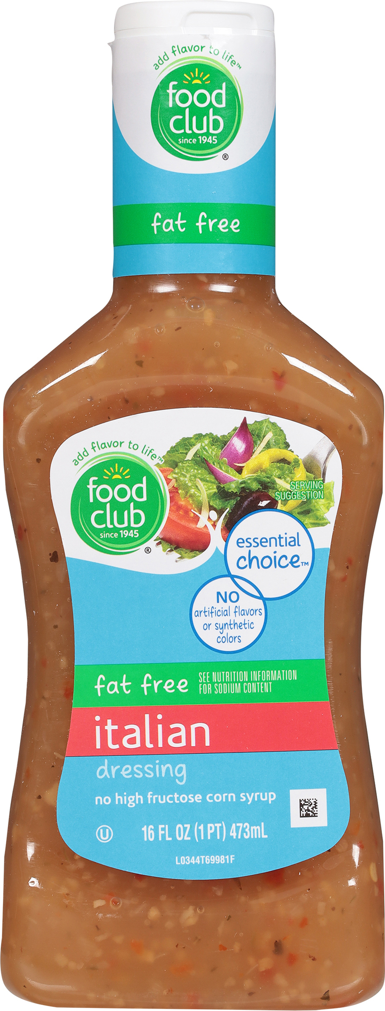 Essential Choice Fat Free Italian Dressing