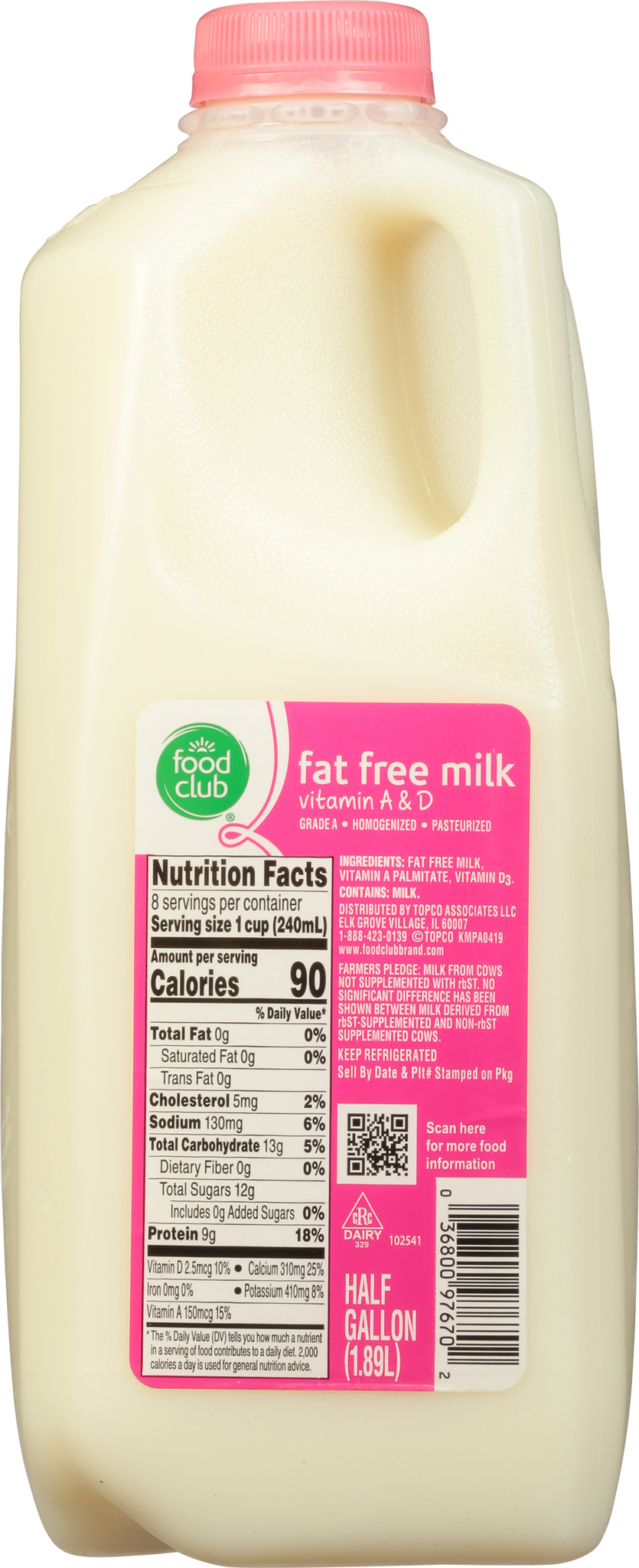 Fat Free Milk