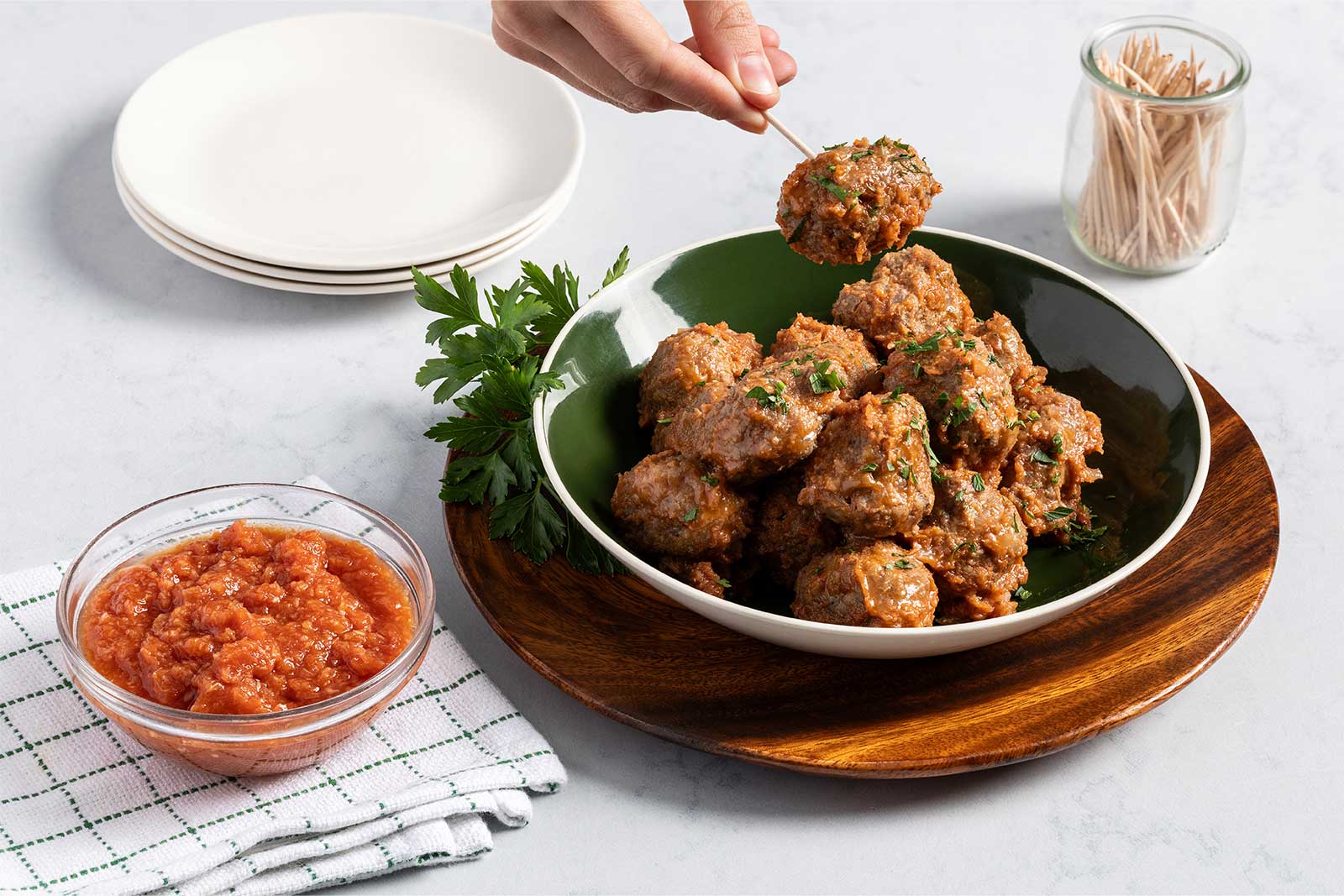 Cocktail Sauce Meatballs