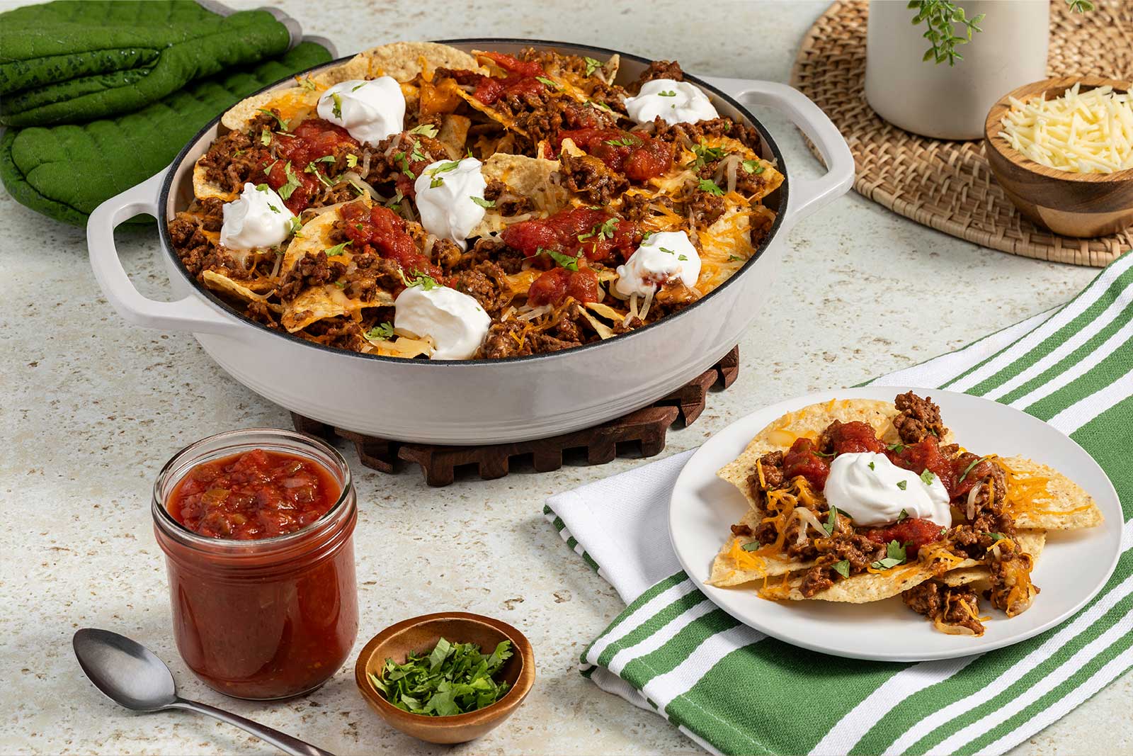 Dutch Oven Nachos