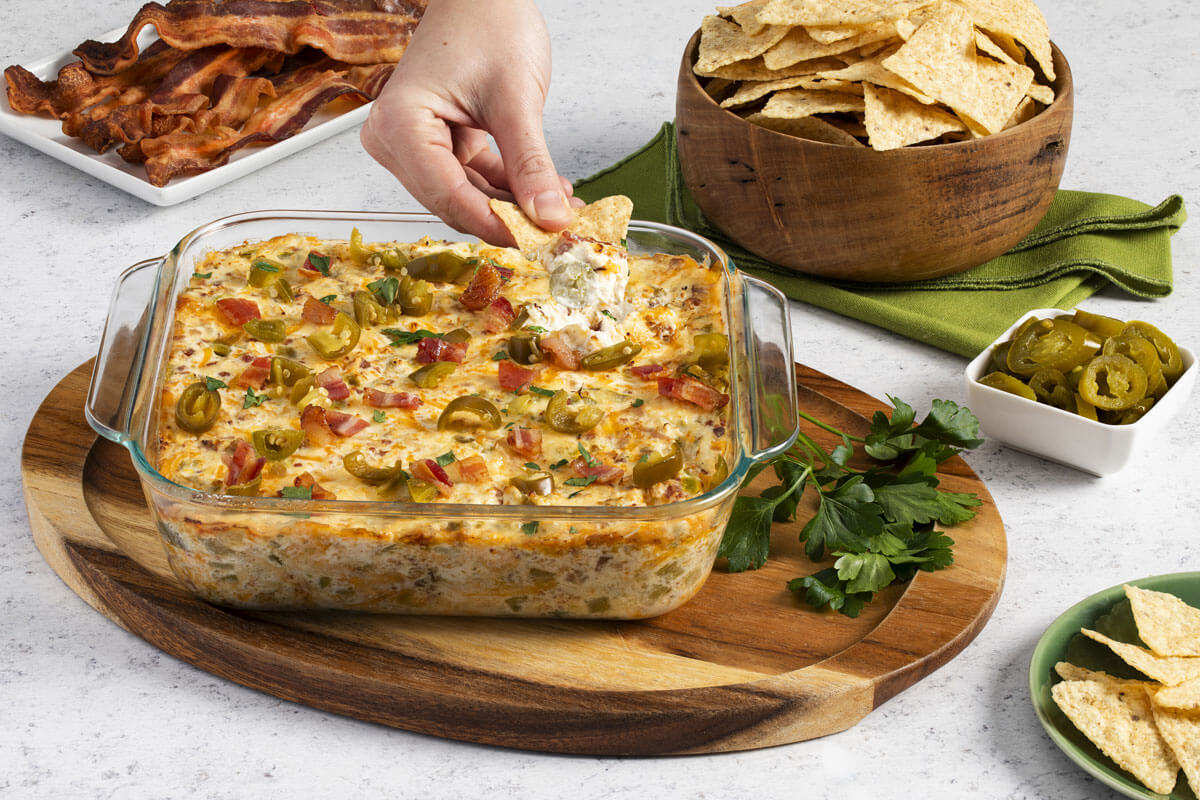 Cheesy Jalapeno Popper Dip