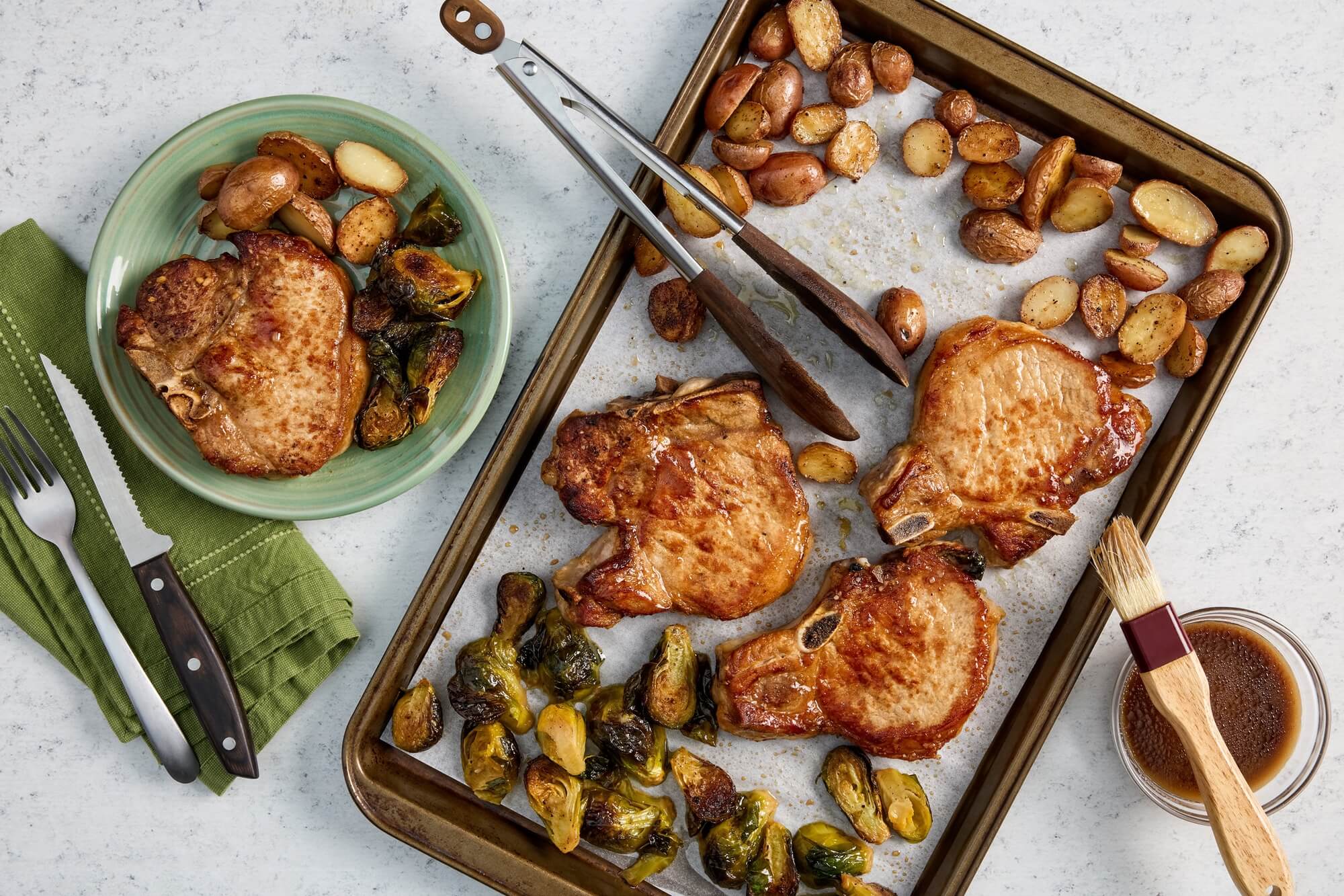 Sheet-Pan Pork Chops
