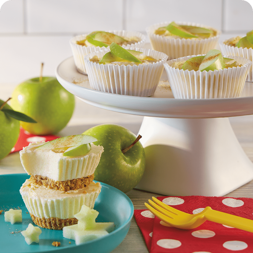 Big Apple Mini Cheesecakes