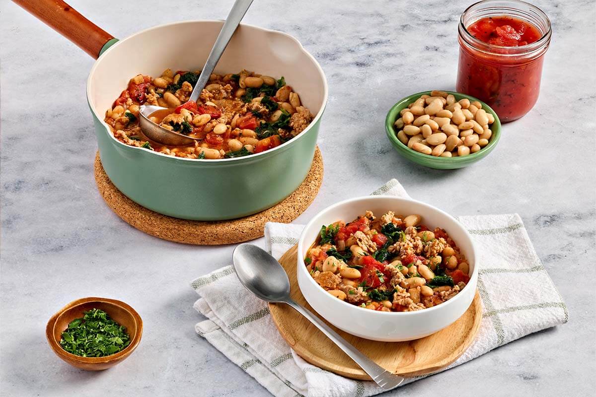 Italian Sausage & White Bean Stew