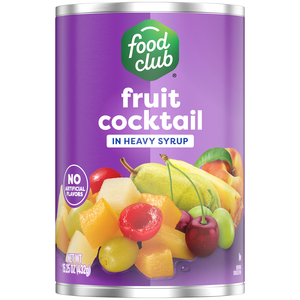 Food Club Fruit Cocktail in Heavy Syrup 15.25 oz - Food Club